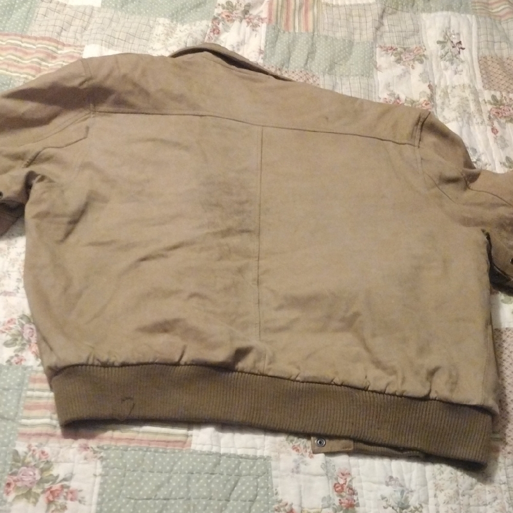 vintage U2 Wear Me Out leather bomber flight jacket. - Picture 12 of 16